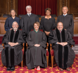 A picture of the Ohio Supreme Court.